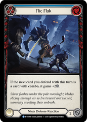 Flic Flak (Blue) [U-WTR094] (Welcome to Rathe Unlimited)  Unlimited Rainbow Foil | Good Games Cannington