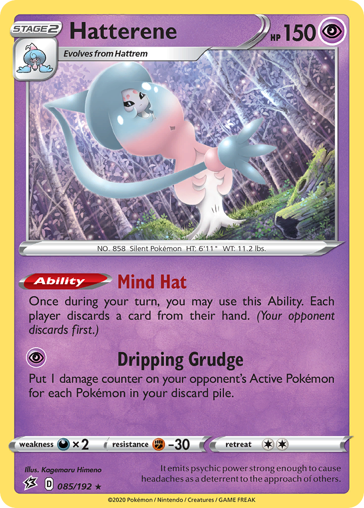 Hatterene (085/192) [Sword & Shield: Rebel Clash] | Good Games Cannington
