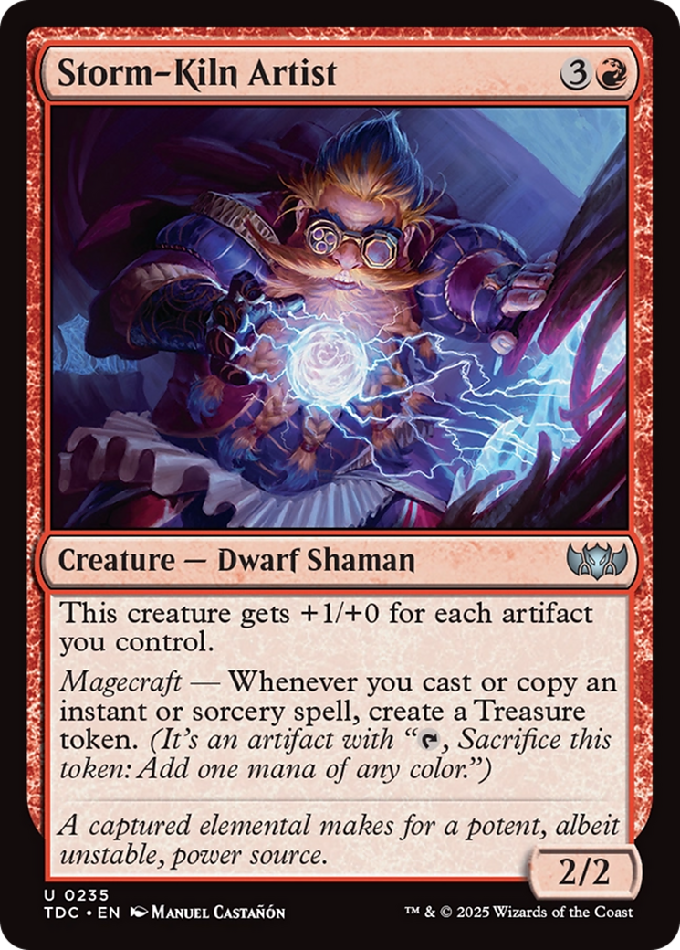 Storm-Kiln Artist [Tarkir: Dragonstorm Commander] | Good Games Cannington