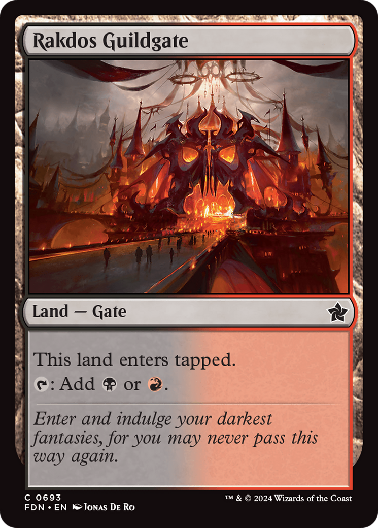 Rakdos Guildgate [Foundations] | Good Games Cannington