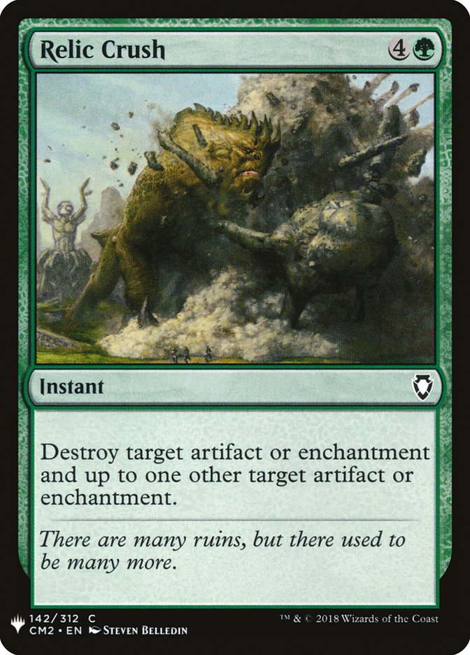 Relic Crush [Mystery Booster] | Good Games Cannington