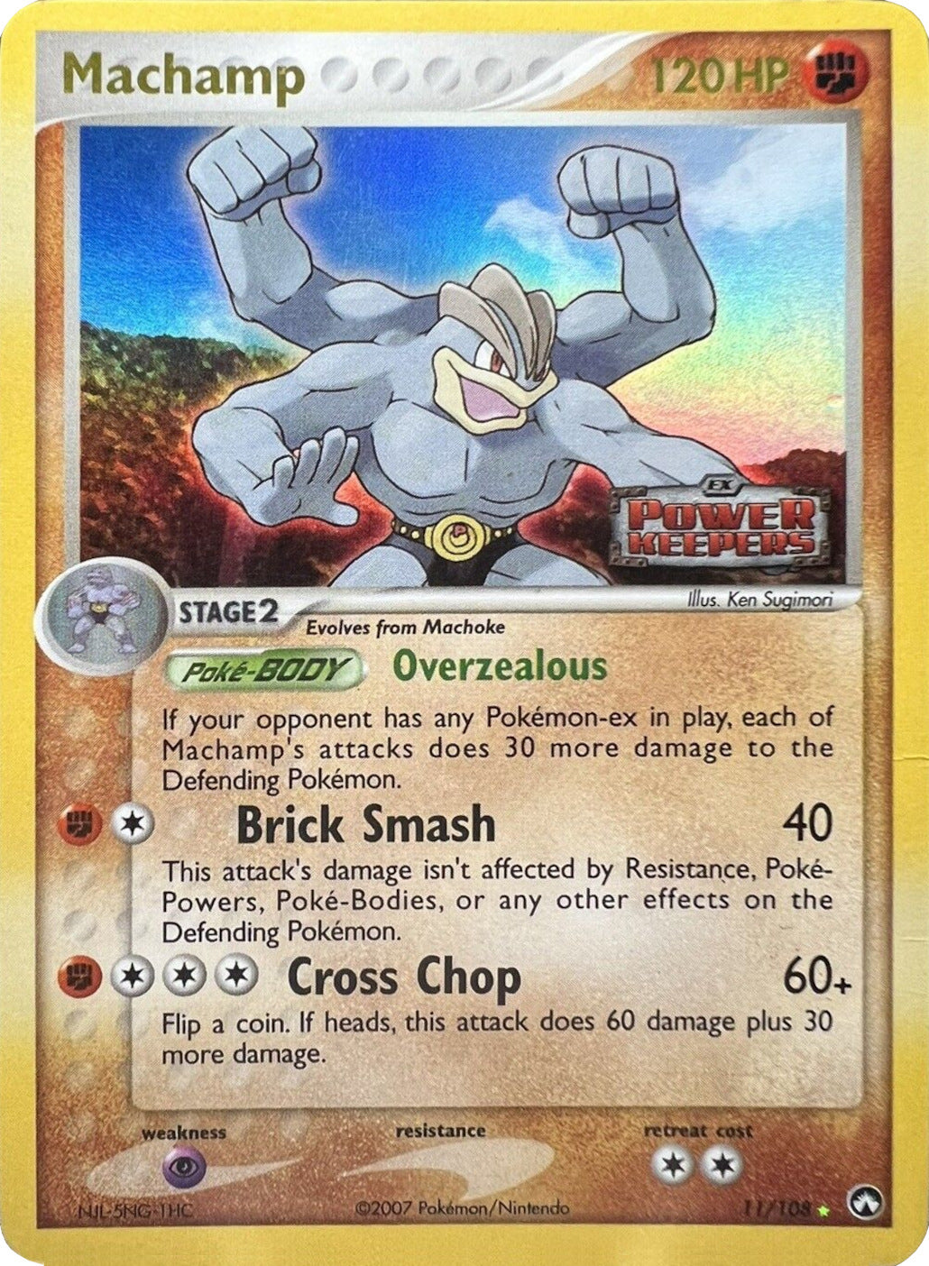 Machamp (11/108) (Stamped) [EX: Power Keepers] | Good Games Cannington