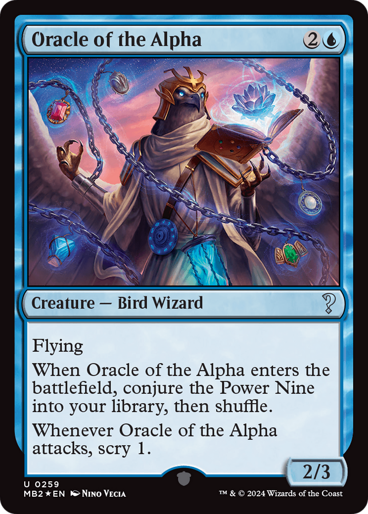 Oracle of the Alpha [Mystery Booster 2] | Good Games Cannington
