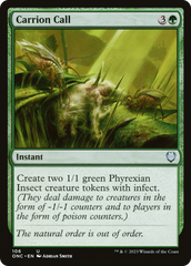 Carrion Call [Phyrexia: All Will Be One Commander] | Good Games Cannington