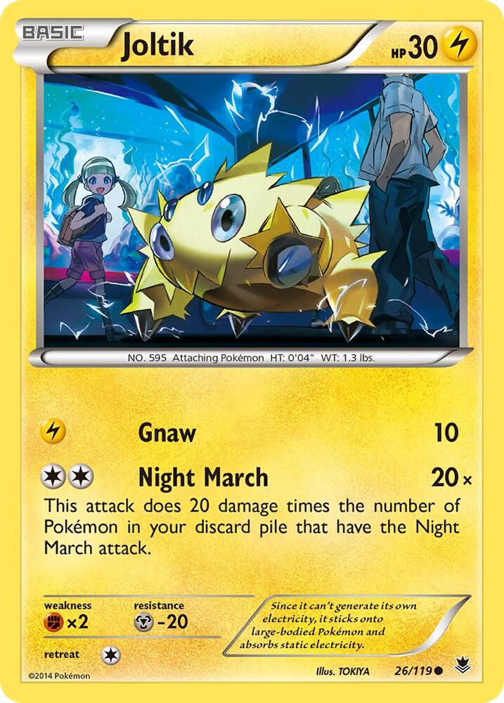 Joltik 26/119 (XY - Phantom Forces)  | Good Games Cannington