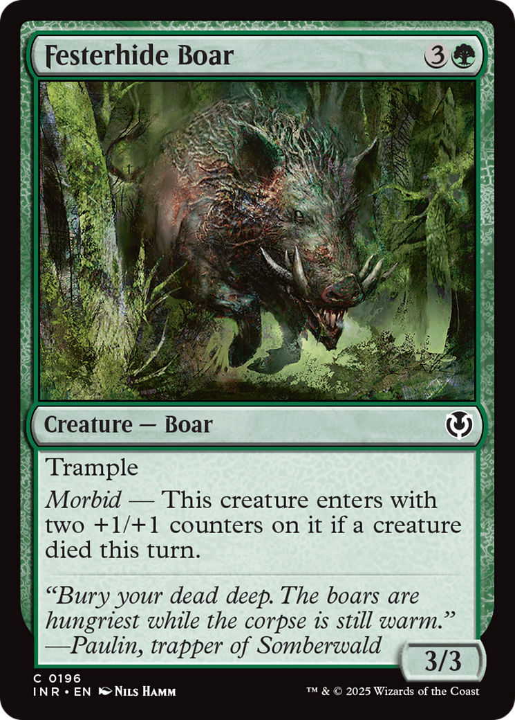 Festerhide Boar [Innistrad Remastered] | Good Games Cannington