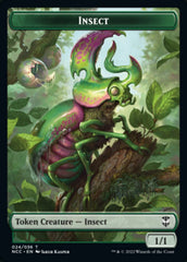 Ogre // Insect Double-Sided Token [Streets of New Capenna Commander Tokens] | Good Games Cannington