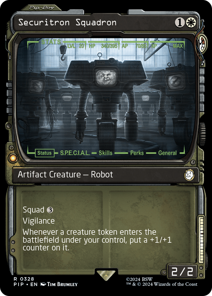 Securitron Squadron (Showcase) [Fallout] | Good Games Cannington