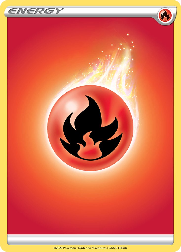 Fire Energy [Sword & Shield: Base Set] | Good Games Cannington