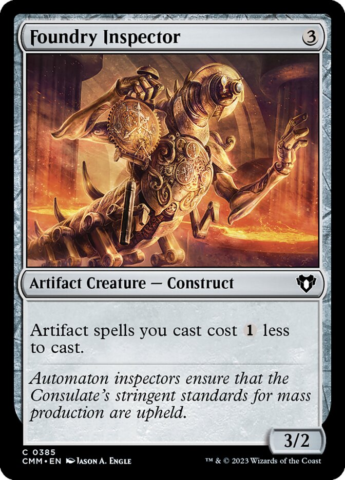 Foundry Inspector 385/451 (Commander Masters)  | Good Games Cannington