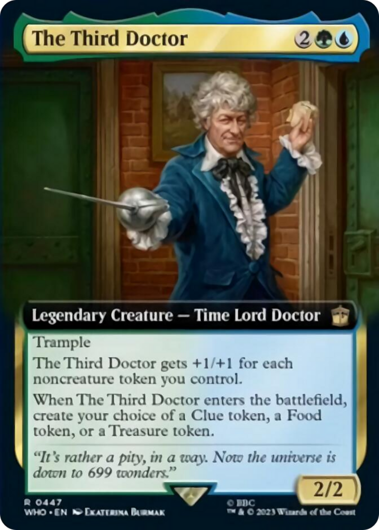 The Third Doctor (Extended Art) [Doctor Who] | Good Games Cannington