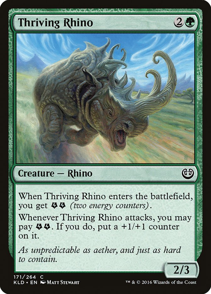 Thriving Rhino [Kaladesh] | Good Games Cannington