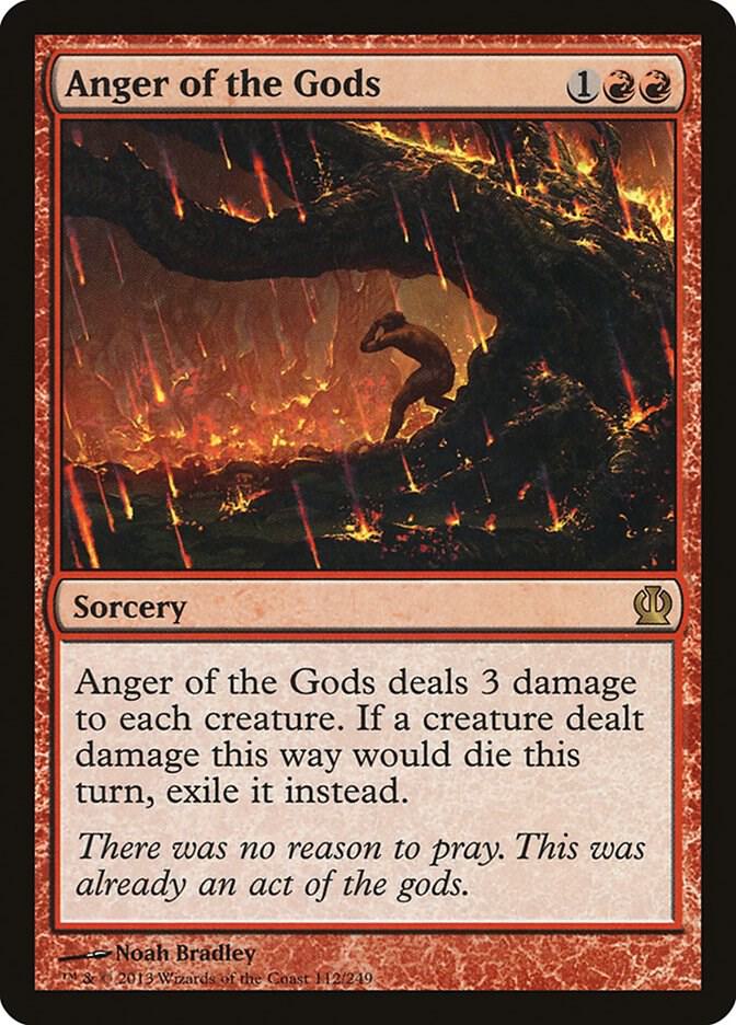 Anger of the Gods 112 (Theros)  - Foil | Good Games Cannington