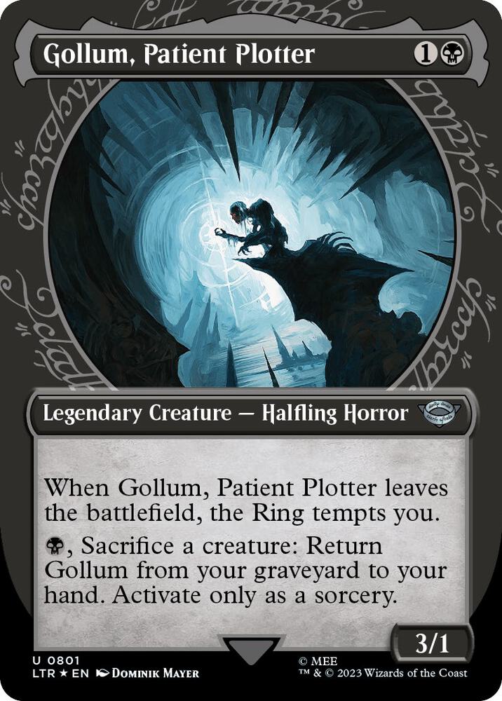Gollum, Patient Plotter 801 (Universes Beyond: The Lord of the Rings: Tales of Middle-earth)  - Showcase Surge Foil | Good Games Cannington