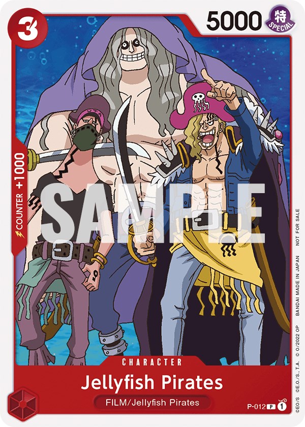 Jellyfish Pirates (One Piece Film Red) [One Piece Promotion Cards] | Good Games Cannington