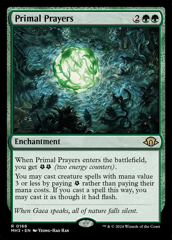 Primal Prayers 166 (Modern Horizons 3)  | Good Games Cannington