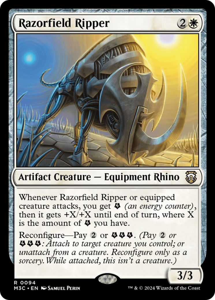 Razorfield Ripper [Modern Horizons 3 Commander] | Good Games Cannington