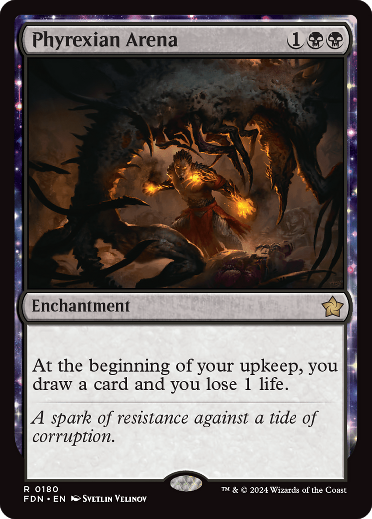 Phyrexian Arena [Foundations] | Good Games Cannington