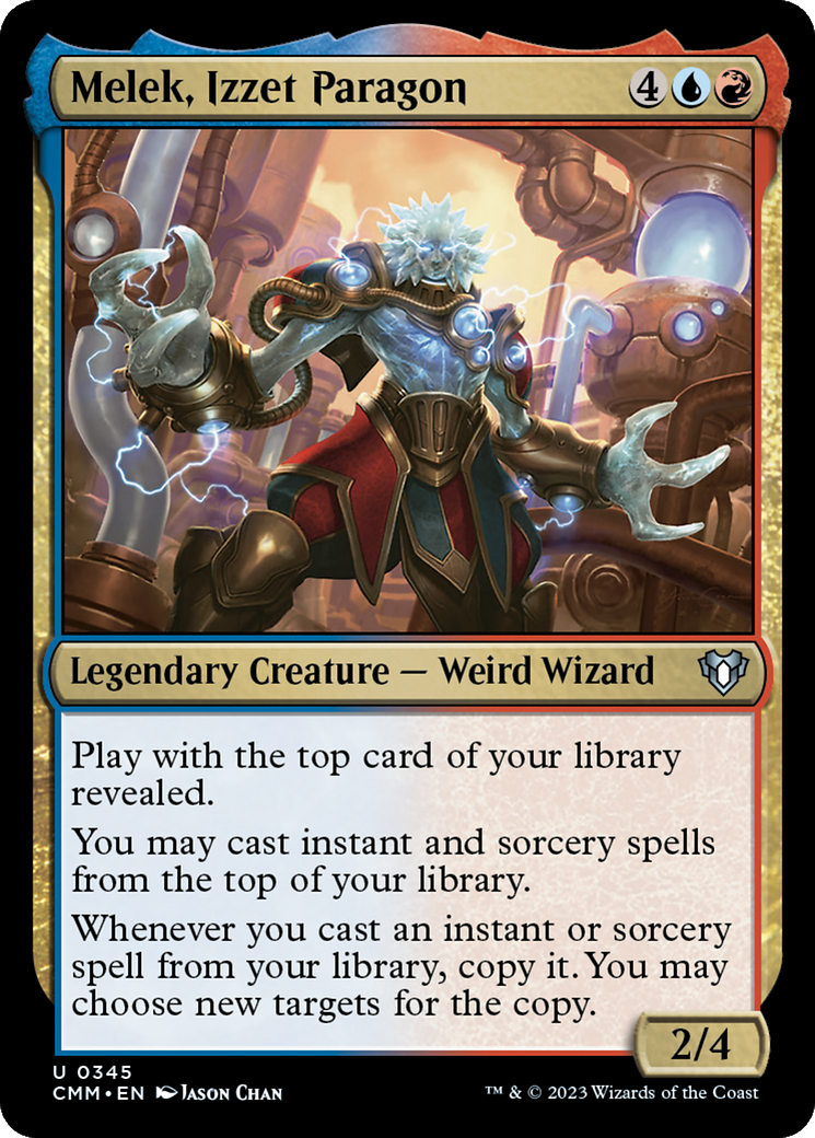 Melek, Izzet Paragon [Commander Masters] | Good Games Cannington