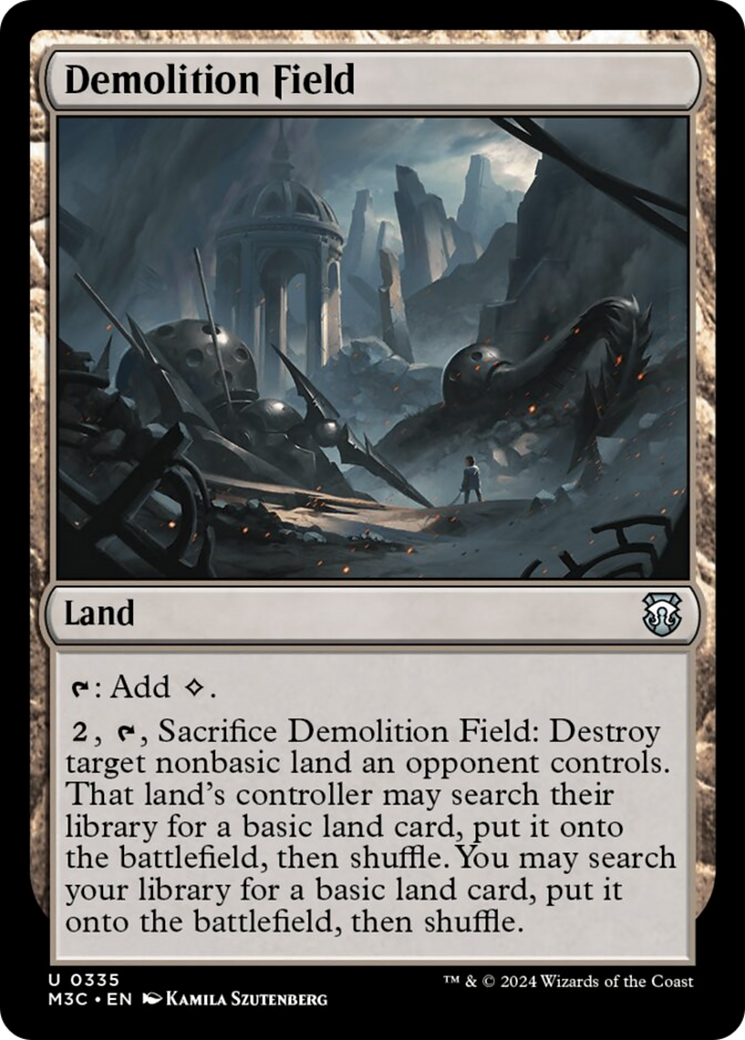 Demolition Field [Modern Horizons 3 Commander] | Good Games Cannington
