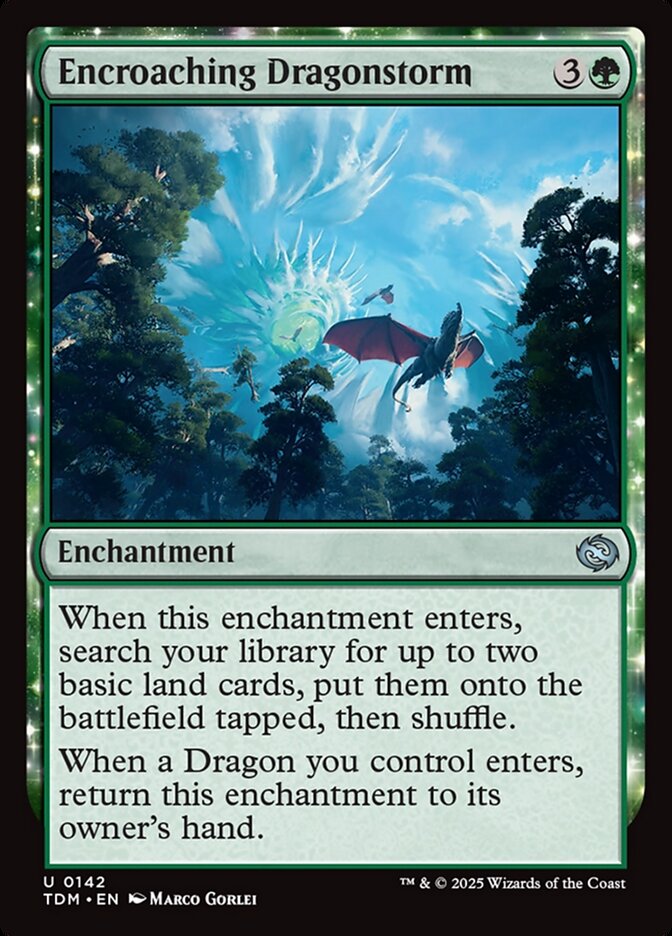 Encroaching Dragonstorm 142 (Tarkir: Dragonstorm)  | Good Games Cannington