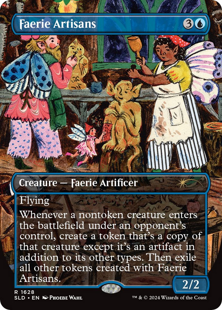 Faerie Artisans (Rainbow Foil) [Secret Lair Drop Series] | Good Games Cannington