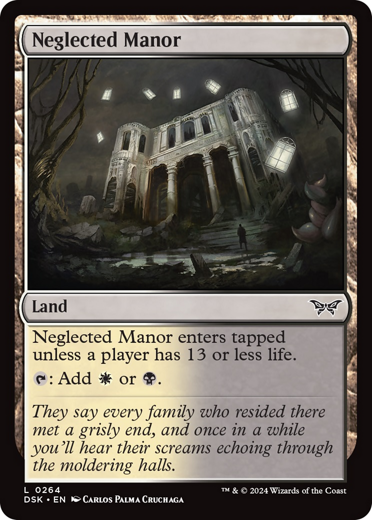 Neglected Manor [Duskmourn: House of Horror] | Good Games Cannington