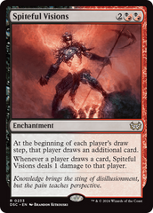 Spiteful Visions [Duskmourn: House of Horror Commander] | Good Games Cannington