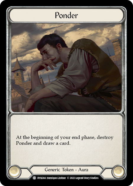 Ponder [DYN244] (Dynasty)  Rainbow Foil | Good Games Cannington