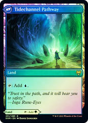 Barkchannel Pathway // Tidechannel Pathway [Kaldheim Prerelease Promos] | Good Games Cannington