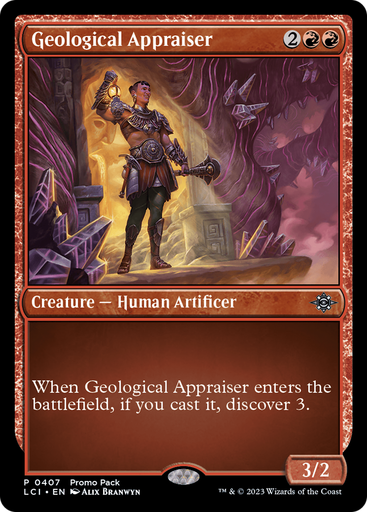 Geological Appraiser [The Lost Caverns of Ixalan Promos] | Good Games Cannington
