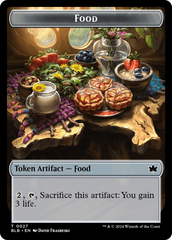 Food // Bushy Bodyguard Double-Sided Token [Bloomburrow Tokens] | Good Games Cannington