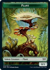 Plant // Treasure Double-Sided Token [Double Masters Tokens] | Good Games Cannington