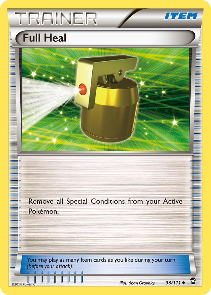 Full Heal (93/111) [XY: Furious Fists] | Good Games Cannington