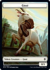 Goat // Food (18) Double-Sided Token [Throne of Eldraine Tokens] | Good Games Cannington