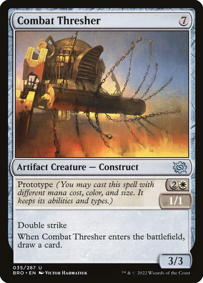 Combat Thresher 35/287 (The Brothers' War)  | Good Games Cannington