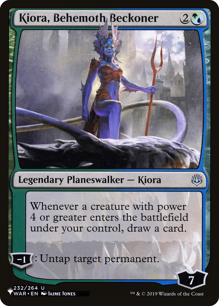 Kiora, Behemoth Beckoner [The List] | Good Games Cannington
