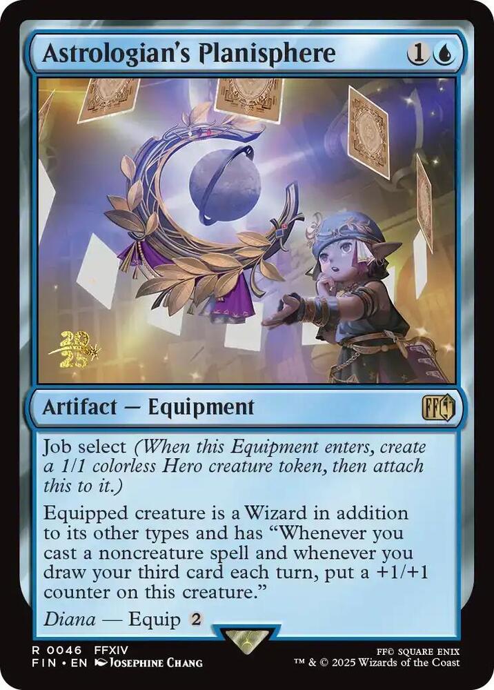 Astrologian's Planisphere 46s/116 (Prerelease Cards)  - PreRelease Foil | Good Games Cannington