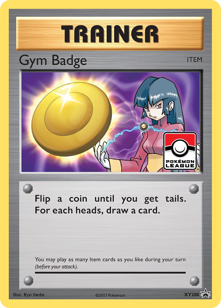 Gym Badge (XY208) (Sabrina) [XY: Black Star Promos] | Good Games Cannington