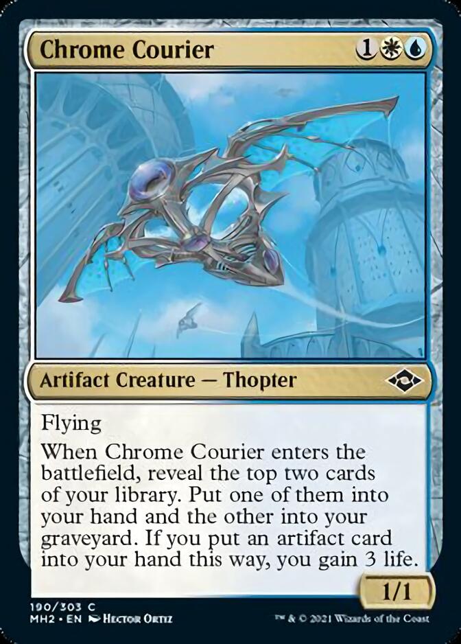 Chrome Courier [Modern Horizons 2] | Good Games Cannington
