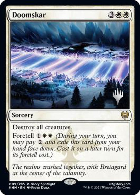 Doomskar (Promo Pack) [Kaldheim Promos] | Good Games Cannington