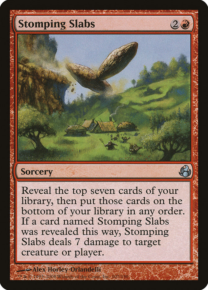 Stomping Slabs 107/150 (Morningtide)  | Good Games Cannington