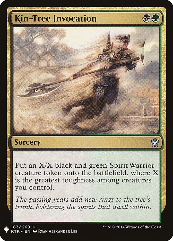Kin-Tree Invocation [Mystery Booster] | Good Games Cannington