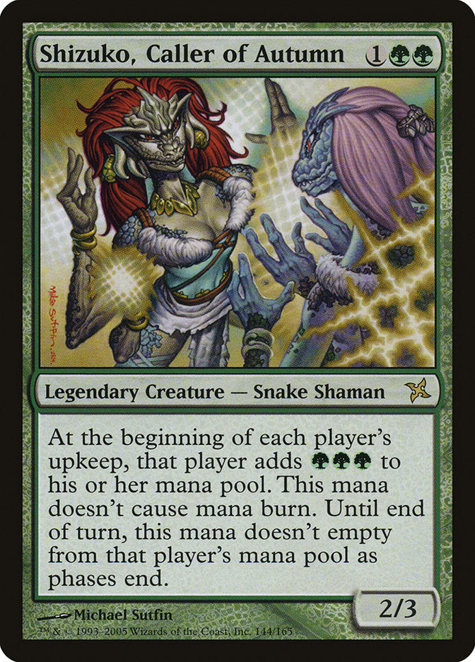 Shizuko, Caller of Autumn 144 (Betrayers of Kamigawa)  | Good Games Cannington