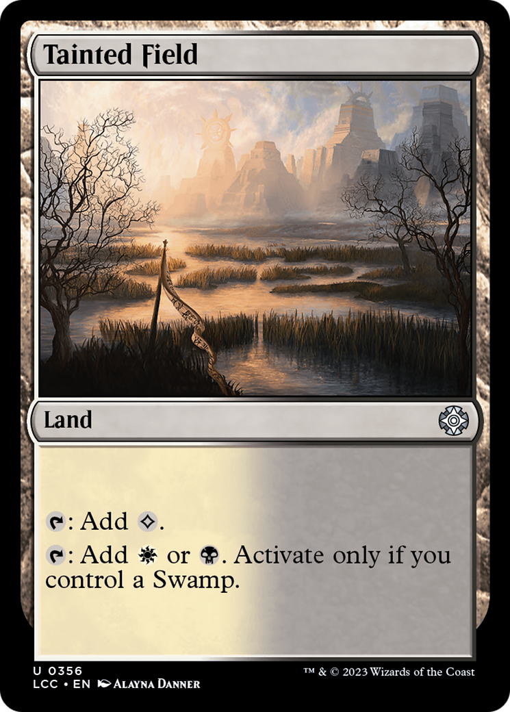 Tainted Field [The Lost Caverns of Ixalan Commander] | Good Games Cannington