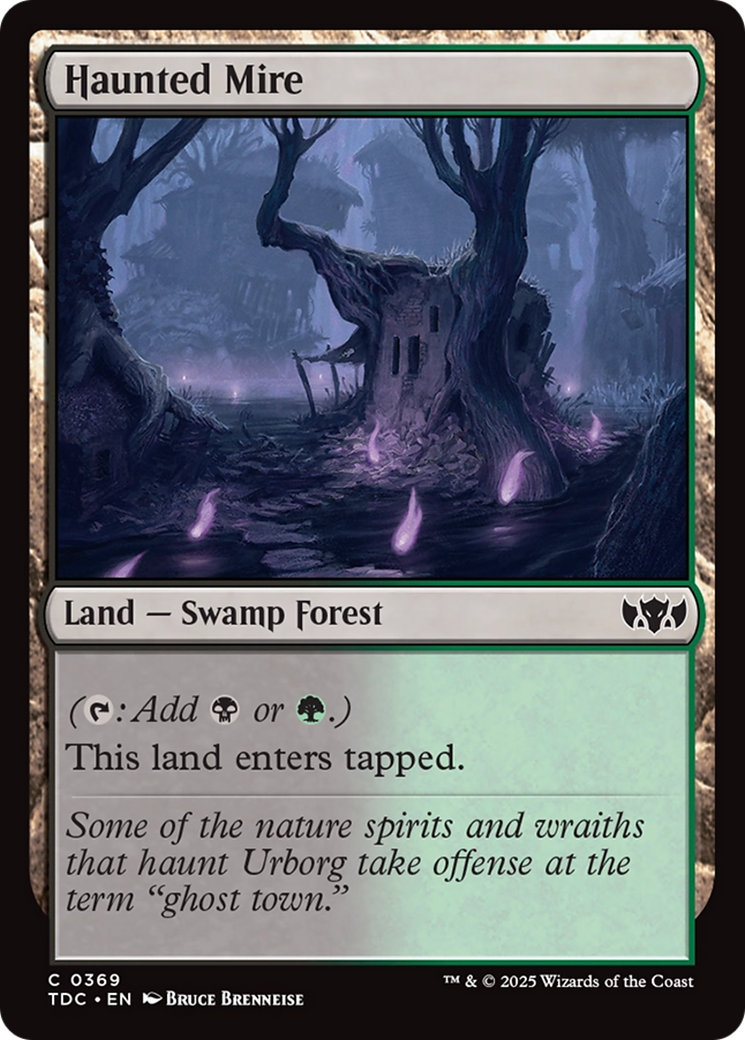 Haunted Mire [Tarkir: Dragonstorm Commander] | Good Games Cannington