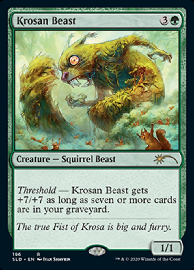 Krosan Beast [Secret Lair Drop Series] | Good Games Cannington