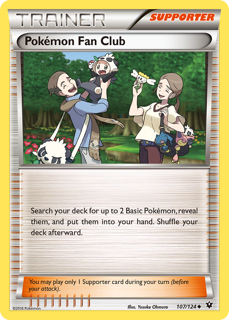 Pokemon Fan Club (107/124) [XY: Fates Collide] | Good Games Cannington