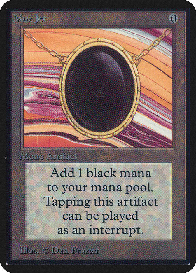 Mox Jet [Alpha Edition] | Good Games Cannington