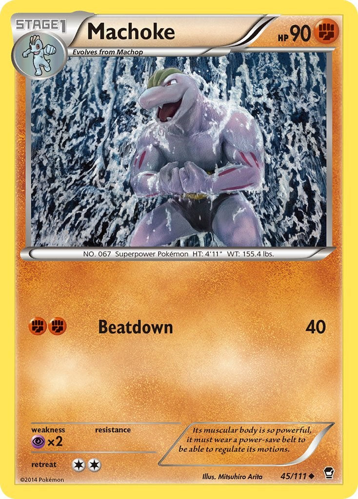 Machoke (45/111) [XY: Furious Fists] | Good Games Cannington